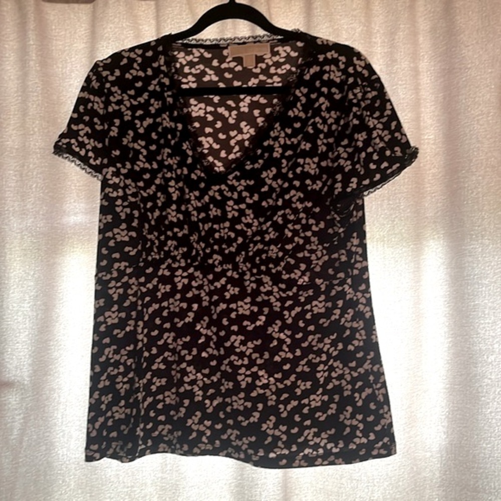 EUC Michael Kors Short Sleeve Top XL